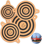 4 Pack Magnet Cork Trivet Magnetic Pot Holders 10" 8" 6" Magnetic Trivet by Meanplan
