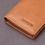 HISCOW Full Grain Leather Business Card Holder Case - Image 6