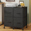 HIGDBFE 4 Drawer Mobile Lateral File Cabinet 23''W for Large Printer by HIGDBFE