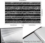 Music Folder,40‑Pocket PP Sheet Music Holder for A4 Documents Black 20Pack - Image 5