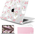May Chen for 2026 MacBook Pro 14-inch M5 M4 M3 M2 M1 Pro/Max Chip, Release 2026 2025-2021, Model A3427 A3426 A3434 A3112 A3401 A3185, Plastic Hard Shell with Keyboard Cover, Cute Goose Spring by MayChen