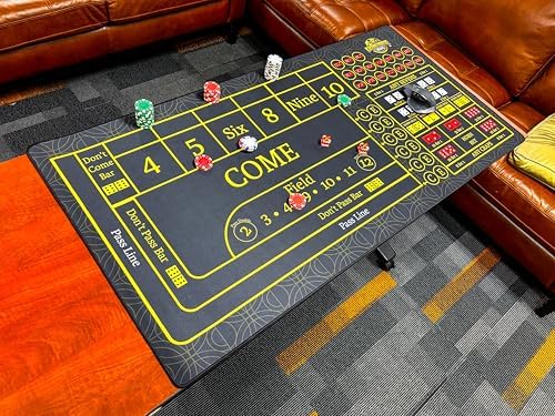Craps Desk Pad 48" X 24" Player Right Side - Image 2