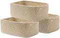 KALLAX Small Woven Storage Basket for Organizing, 13.5x9.5x5 inches, 3 Pack by KALLAX
