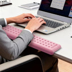 Leolee L-Shaped Desk Long Wrist Rest Elbow 60CM, Light Pink Arm Rest Desk - Image 5