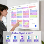 27" Smart Digital Calendar, Family Chore Chart & Photo Frame - Image 2