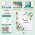 SOLIGT 8.5 x 11 inches Large Budget Planner and Monthly Bill Organizer - Image 2
