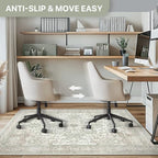 36"x48" Office Chair Mat for Hardwood Floor, Non-Slip Washable Mint - Image 5
