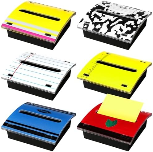 Eaasty 6 Pcs Teacher Appreciation Gifts Sticky Note Dispenser Bulk by Eaasty