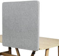 Desk Privacy Panel 24" x 24" Table Privacy Panel Acoustic Partition Noise Visual Isolate Table Divider with Clamp for Student Study Reception Area Office Library (24" x 24") by Nayciiy