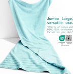 American Soft Linen 100% Cotton Luxury Turkish Towels, 35x70 XL Bath Sheet - Image 3