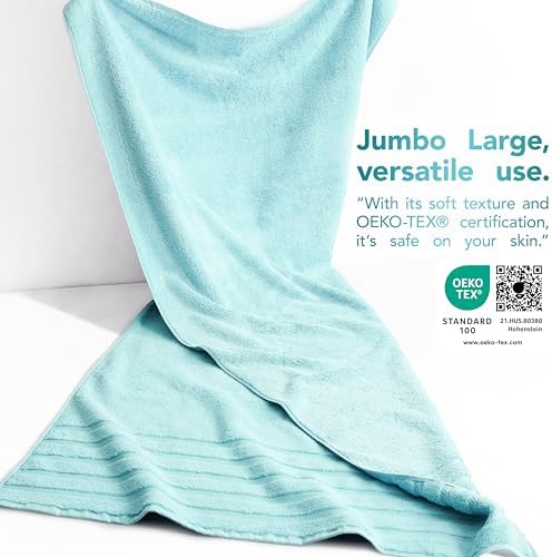 American Soft Linen 100% Cotton Luxury Turkish Towels, 2PC 35x70 Bath Sheet - Image 3
