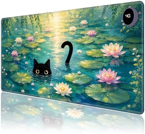 Heated Desk Pad & Mouse Pad, 3 Heat Levels, 3-Hour Auto Shut-Off by Unknown
