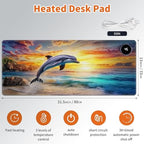 Heated Desk Pad & Mouse Pad, 3 Heat Levels, 3-Hour Auto Shut-Off - Image 2