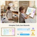 Digital Calendar – 27 Inch Electronic Wall Calendar & Chore Chart, Smart Family Organizer with Interactive Touchscreen Display, Wall Mount in Portrait or Landscape - Image 3