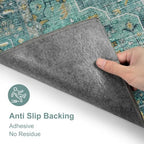Anidaroel 46"x72" Chair Mat for Hardwood Floor/Tile Floor, Desk Chair Mat for Hard Floors, Under Desk Rug Protector for Rolling Chair, Computer Gaming Chair Mat, Low Pile Carpet Floor Mat - Image 6