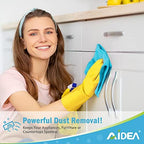 AIDEA Microfiber Cleaning Cloth-100PK, Soft Microfiber Towels for Cars, Absorbent Cleaning Rags, Lint-Free Streak-Free Wash Cloths for House, Kitchen, Window(12in.x12in.) (Pack of 2) - Image 4