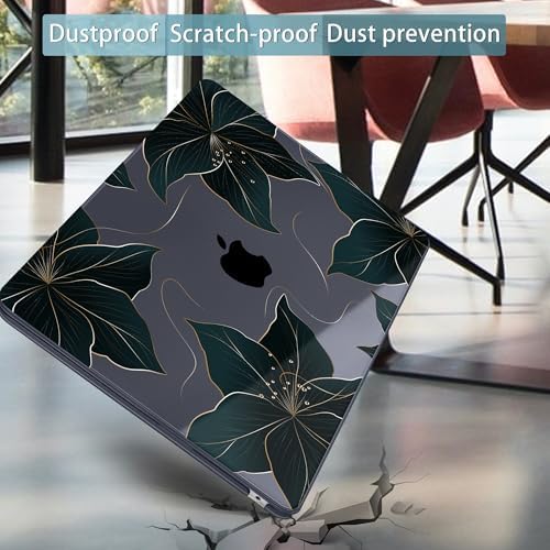 Mektron Designed for 2025/2024/2023 MacBook Air 15 INCH M4 A3241 /M3 A3114 /M2 A2941 Case, Printed Plastic Hard Shell Cover with 15.3" Liquid Retina Display Touch ID, Floral C218 - Image 6