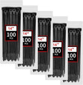 BethTie 14 Inch Black Zip Ties Heavy Duty 500 Pcs, 220 LBS Long Cable Ties by Youroutdoorcompanion