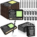 50 Pcs / 10 Set Team Appreciation Gifts Sticky Note Holder Bulk by Moinchore