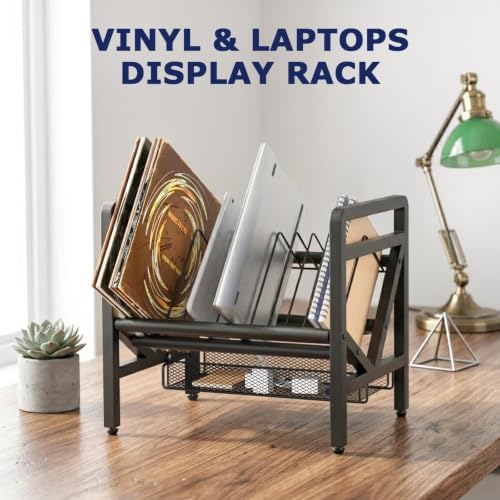 Vertical Laptop Stand, Laptop Storage Rack - Image 7