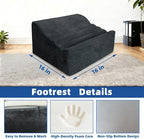 Under Desk Foot Rest, Adjustable Height Foot Stool for Office - Image 2