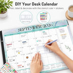 Forvencer 2027 Desk Calendar, Planner Sept 2026 - Jun 2028, 22 Month 22x17" - Image 4