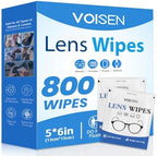 VOISEN Lens Wipes for Eyeglasses,800 Pack Eye Glasses Cleaner Wipes by VOISEN