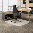 Office Chair Mat for Carpet, 45" x 53" Low Pile Carpet Protector Mat for Office Chair, Under Desk Office Mats for Rolling Chairs, Easy Glide, Rectangle by Futurwit