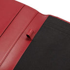 HISCOW Slim Leather Junior Padfolio, 5x8 Notepad Cover, Bordeaux - Image 6