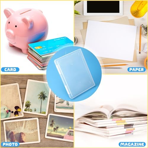 Affrolling 4 Pack A4 Plastic File Cases, Colorful Document Organizers - Image 4