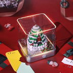 3D Calendar 2027, Time Piece Calendar 2027, 3D Tear-Off Art Desk Calendar W LED Lights, Creative 3D Memo Pad Paper Art Tree House DIY Paper Carving. - Image 2