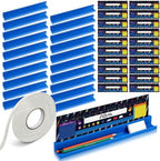 PerKoop 20 Pcs Classroom Desk Name Plates Holder Set by PerKoop
