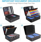 ENGPOW Fireproof File Organizer Bag with 13 Pockets Accordion File Folder - Image 3