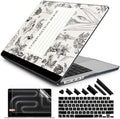 DONGKE Compatible with MacBook Pro 16 Inch Case (2026-2021 Release, M5 M4 M3 M2 M1 Pro/Max Chip), Plastic Hard Shell with Keyboard Cover & Screen Protector for MacBook Pro 16", Black Composition Book by DONGKE