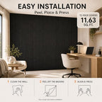 Stripe Felt Bulletin Board Tiles, Cork Board Alternative 48 x 36 in - Image 4