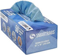 Arkwright Smart Rags Microfiber Cleaning Cloths, Pack of 50 in a Box, Lint Free 215 GSM Reusable Towels for Auto, Office and Household Cleaning, 16 x 16 in, Blue by Arkwright