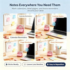 Cute Fruit Monster Pop-Up Sticky Notes Dispenser, 80 Sheets Pull-Out Cartoon Box, 6 Styles Transparent Translucent Memo Pad Holder, Creative Stationery Cute Monster Gift Set Available ，12Box - Image 6