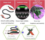 Dog Tie Out Cable for Camping, Dog Trolley System and 4ft Bungee Leash - Image 3