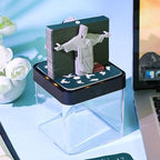 3D Calendar 2027 With LED Lights,3D Desk Calendar Memo Pad 2027,3D Art Calendar Memo Pad 2027,Jesus Tear-Off Paper Sculpture Desk Calendar,3D Paper Art Notepad,Christian Desktop Decoration,New Year,Christmas Gift(Jesus) - Image 6