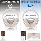 GEEKRIA Headphones Charging Stand for Apple AirPods Max/AirPods Max 2 (USB-C), Acrylic Charging Dock, Base with Sleep Power Saving Mode (transparent) - Image 2