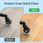 Tonaus Office Chair Mat for Hardwood Floor 48"×36" Desk Chair Mat, Clear - Image 3