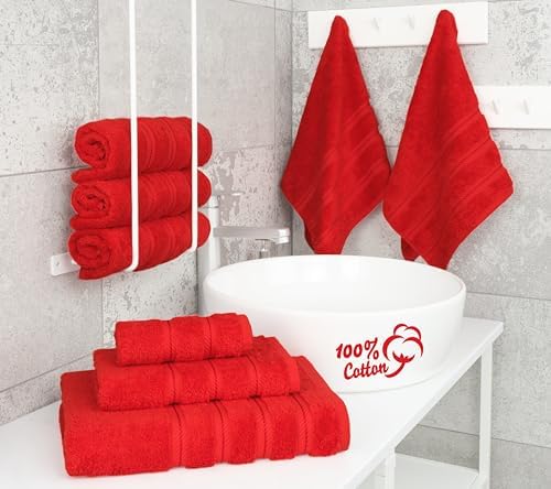 American Soft Linen 100% Cotton Luxury Turkish Towels, 6 Piece Towel Set - Image 2