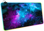 Mydours 40" x 20" RGB Gaming XXL Large Mouse Pad (Purple Universe) - Image 2
