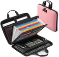 facka Fireproof Document Organizer Box with Lock, 13 Pocket Safe File Bag by Facka