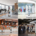 Foldable Brochure Display Stand with Carrying Bag, Literature Stand 4 Tier - Image 6