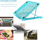Foldable Light Box Stand Multifunction Skidding Prevented Tracing Holder 6 Angle Points Portable for Diamond Art Painting (Blue) - Image 4