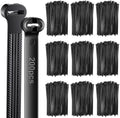Blulu 13 Inch 200 Pcs Black Cable Ties with Metal Tooth Self Locking by Blulu