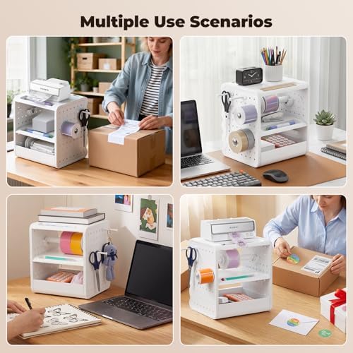 MUNBYN 4x6 Thermal Label Holder for Rolls and Fanfold Labels, ILH03 - Image 3