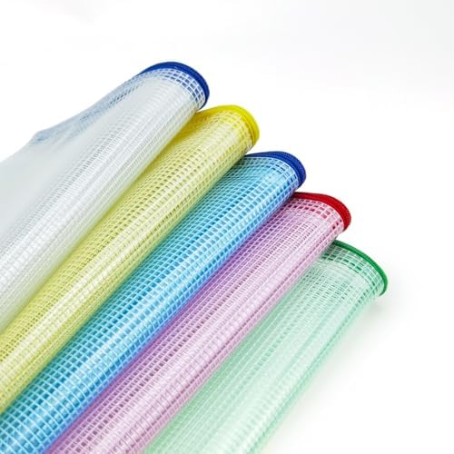 20pcs Mesh Zipper Pouch Bags, Multipurpose Waterproof Organization Storage Bag for Office School Home Travel (B4 Size 15''x11'', Multicolored) - Image 3