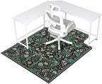 Office Chair Mat for Hardwood Floor & Tile Floor,48"X 60"-Convex Green by LreedyMat